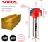 Фреза пазовая галтельная (19х13 мм; R9.5 мм; хвостовик 8 мм) VIRA 553345 3