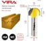 Фреза пазовая галтельная (19х13 мм; R9.5 мм; хвостовик 8 мм) VIRA 553345 2