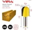 Фреза пазовая галтельная (25.4х32 мм; R12.7 мм; хвостовик 12 мм) VIRA L553344 2