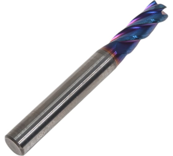 Фреза концевая VHM NaCo 5.5x15x50x6 мм, Z=4 GEEFUN 11 793 050