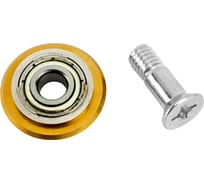 Ролик режущий с подшипником для плиткореза 22x6 мм, TiN Denzel 87675