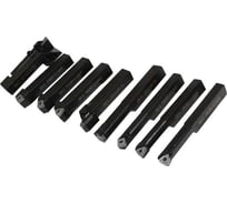 Набор резцов 20x20 мм, 9 шт с мех. крепл. тв. сплавных пластин ВК8 YG8 CNIC 74360