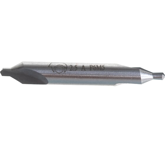 Сверло центровочное Р6М5 (2.5 мм; D-6.3 мм; тип А) SDW TOOLS de00025