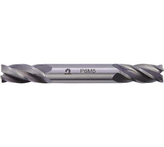 Фреза концевая двусторонняя (14х26х100 мм; Z4; Р6М5 M2) WOLFSTAR mc21404