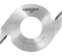 Фреза для сращивания HW 160x50 мм, Z2, шип, 11.4x4 мм Golden Eagle TL00000535