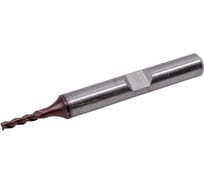 Фреза быстрорежущая по металлу HSS покрытие TiAlN (2x7x51x6 мм; Z=3) CUT2 20224