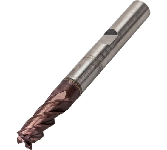 Фреза быстрорежущая по металлу HSS покрытие TiAlN (5x13x57x6 мм; Z=4) CUT2 20232
