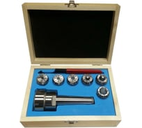 Патрон цанговый NT50-ER32 хвостовик конус 7:24 DIN2080, с набором цанг 6 шт GRIFF b221241