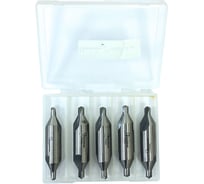 Сверло центровочное (5 шт; 5 мм; тип А; Р6М5) Sekira 00-00008963