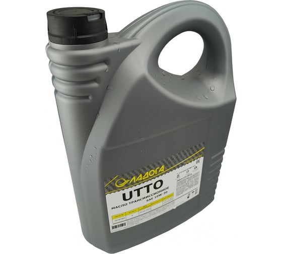 Масло тракторное UTTO 10W-30, канистра 5 л ЛАДОГА LMT_UTTO10W30_5