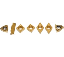 Набор сменных пластин из 7 шт, ВК8, для набора резцов 16x16x100 мм CNIC 74371