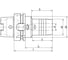 Патрон гидрозажимной-набор HSK63Ax20x90 NORGAU 030388900 2