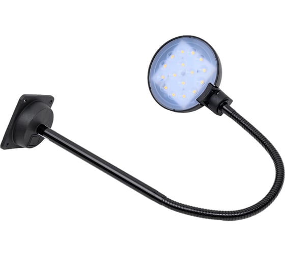 Низковольтный светильник Трансвит Веста С16-034 LED, 5Вт, гибкая стойка 545 мм черный ЦБ-00039068