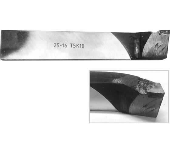 Резец подрезной отогнутый 25x16x140 мм, Т5К10, левый ХИЗ ri.411.16 1