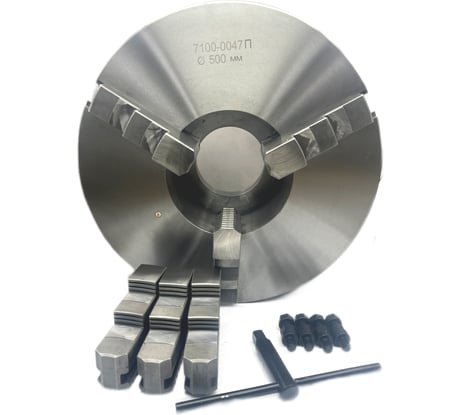 Патрон токарный ф500 мм, 3-х кулачковый, 7100-0047П (К11-500\C8) TORNERI Т020742