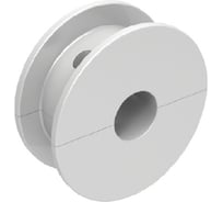 Ролик холостой 25T для модульной цепи HS-820/915/915EL/981/981M/981M-EL/881/831/828/880/880M/HD915/HD981M 25 зубьев круг 25 мм, разборная фрезерованная SPLIT, материал PA (HGB) Hongsbelt 00-00034285