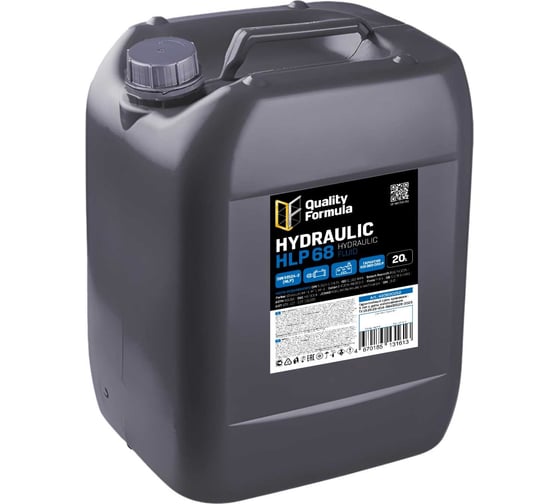 Гидравлическое масло QF HYDRAULIC HLP 68, 20 л Quality Formula 430900252