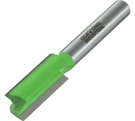 Фреза пазовая прямая с торцевым ножом 12x30 мм, S=8 мм, Z=2+1 Diamond Industrial DIDFRP81230