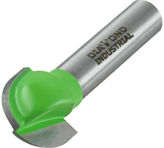 Фреза пазовая полукруглая (галтельная) 16x11 мм, S=8 мм, Z=2 Diamond Industrial DIDFRU81611
