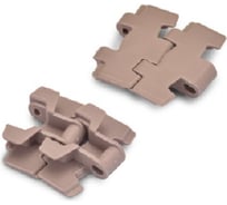 Цепь модульная полиацеталь -40, +80°C, SS штифт, HS-878BO -K450-POM, цепь пластинчатая, коричневая, штифт SS (HGB) Hongsbelt 00-00029813