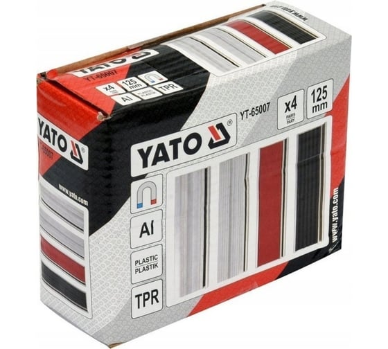 Сменные губки для тисков 125 мм YATO YT-65007