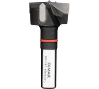 Сверло чашечное левое (26x55.5х57.5 мм; хвостовик 10x26 мм присадка) Dimar 2031167