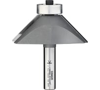 Фреза фаска угловая 45 градусов с подшипником (76.2x25.4х90 мм; хвостовик 12 мм) Dimar 1180099