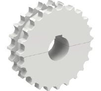 Звездочка 25T для модульной цепи HS-820/831 25 зубьев, круг 40 мм, разборная SPLIT,, шпон паз 10 мм, фрезерованная, материал PA (HGB) Hongsbelt 00-00033792