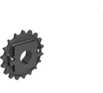 Звездочка приводная литая 16T для модульной цепи HS-1050/1060-N 16 зубьев, круг 30 мм, шпон-паз 8 мм, приводная литая, разборная SPLIT, материал PA (HGB) Hongsbelt 00-00033739