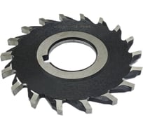 Фреза дисковая трехсторонняя ф 80x4x27 мм, Р6М5, Z=18, прямой зуб TORNERI Т020048