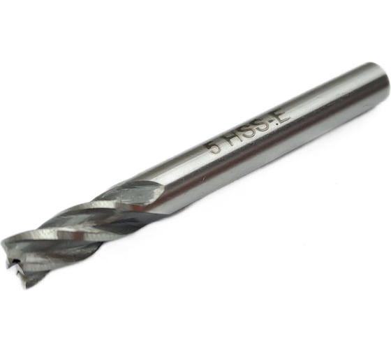 Фреза концевая ц/х ф 5x13x47 мм, Z=4, Р6М5К5 TORNERI Т020857