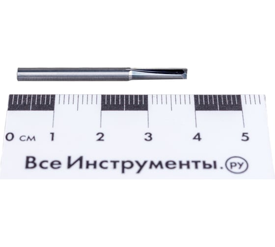 Фреза прямая монолитная (3x12x38 мм; Z2; S=3.175 мм) Rotis 166.031214ST
