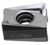 Пластина твердосплавная 1 упак/10 шт ZCC-CT ANGX150608PNR-GM YB9320