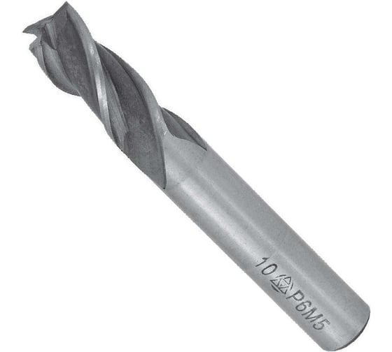 Фреза концевая ц/х, ф10 мм, Z5, Р6М5 Modern T 112751 1