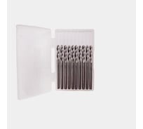 Сверло твердосплавное цельное короткое, ц/х, 10 шт, 3.1x18x50 мм, ВК8, 2300-3827, ГОСТ 17274-71 РОСИНСТРУМЕНТ 233827U