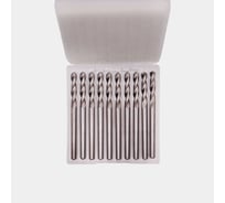 Сверло твердосплавное цельное короткое, ц/х, 10 шт, 3.4x20x52 мм, ВК8, 2300-3843, ГОСТ 17274-71 РОСИНСТРУМЕНТ 233843U