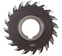 Фреза дисковая 3-х сторонняя с прямым зубом (80х27х7 мм; Z18; Р6М5) WOLFSTAR ma00013