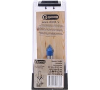 Фреза 12x8 В, пазовая галтельная 90 V Ø12.7 мм (90 V grooving bit Ø12.7 mm) ДИОЛД 90101012-6