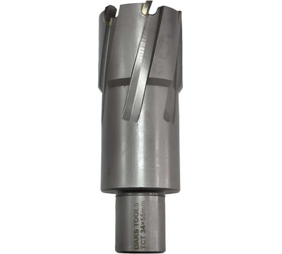 Сверло корончатое 34х55 мм DAKSTOOLS TCTL.34