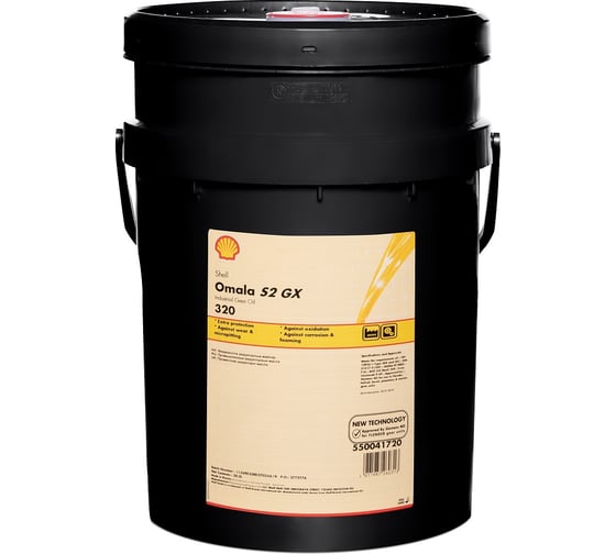 Масло Omala S2 GX 320 20 л Shell 550041720