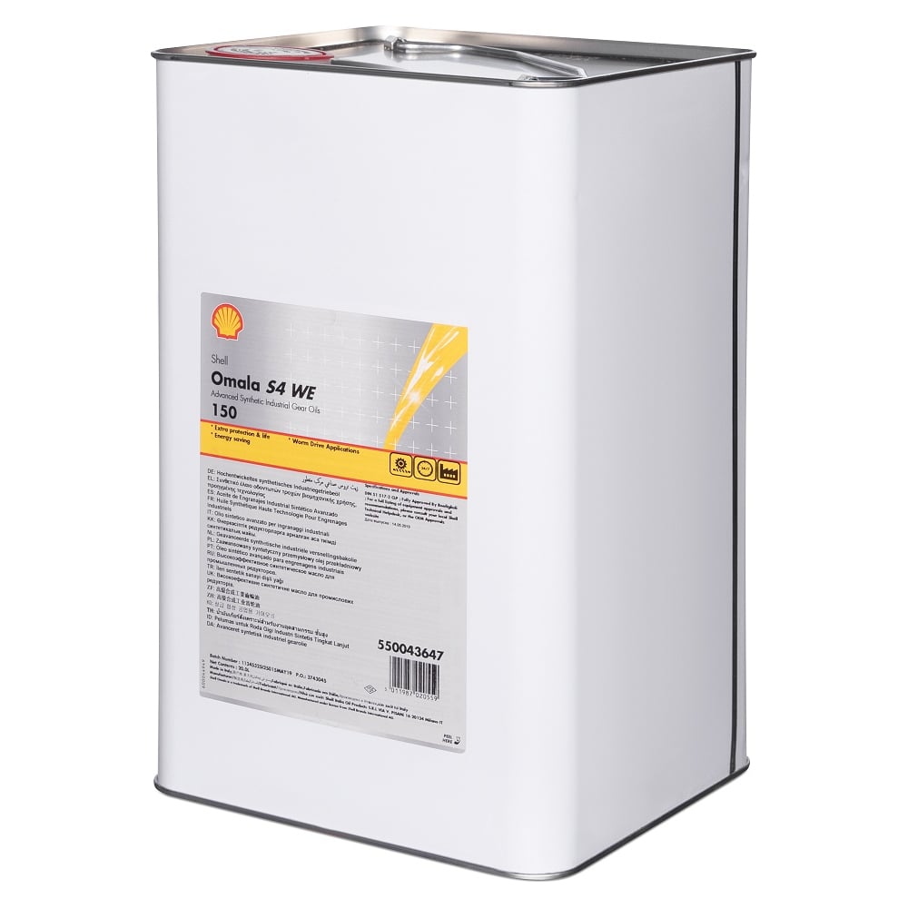 Масло Omala S4 WE 150 20 л Shell 550043647 - выгодная цена, отзывы ...