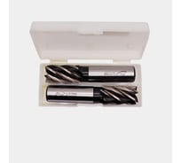 Фреза концевая цилиндрический хвостовик 22 мм, Z6, 2 шт РОСИНСТРУМЕНТ 474226UP