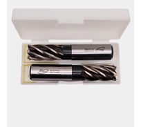 Фреза концевая цилиндрический хвостовик 20 мм, Z6, 2 шт РОСИНСТРУМЕНТ 474206UP