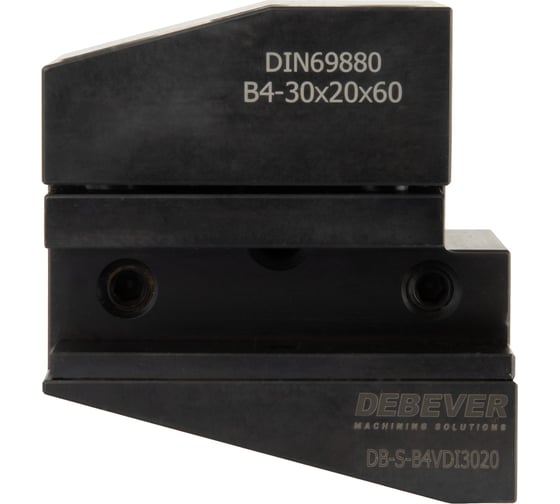 Держатель инструмента, VDI, B4-30x20x60 мм, серия Standard Debever Machining Solutions DB-S-B4VDI3020 1