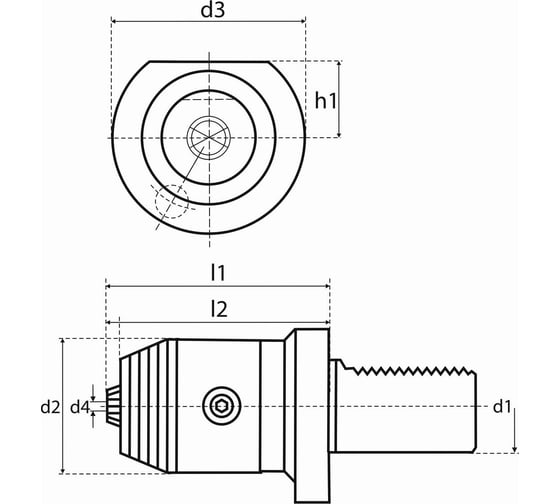 Держатель инструмента серия Standard VDI VDI40-APU13 Debever Machining Solutions DB-S-VDI40APU13