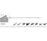 Полотно пильное для резки металла Spectra Bimetal M42 (20х0.9x2362 мм; 4/6K TPI) HONSBERG 4671011393397 2