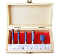 Набор фрез Х (5 шт; хвостовик 8 мм) ДИОЛД 90101007