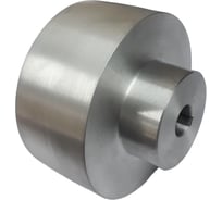 Колесо алюминиевое приводное Шкив DW (120х55х19 мм) ВладТехРол 53010