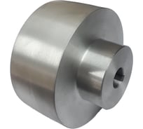 Колесо алюминиевое приводное Шкив DW (130х55х22 мм) ВладТехРол 53019