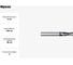 Фреза G2211 MM 5 L100 2F PV200 OSAWA G2211050 3